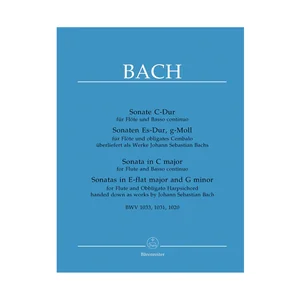 Bärenreiter Bach 3 Sonatan Flöte