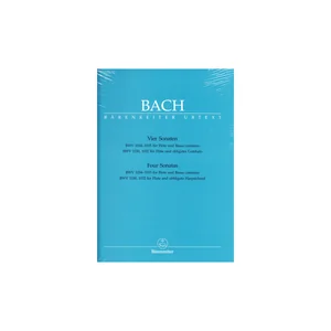 Bärenreiter Bach 4 Sonaten für Flöte