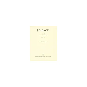 Bärenreiter Bach Cellosuite 1 BWV 1007