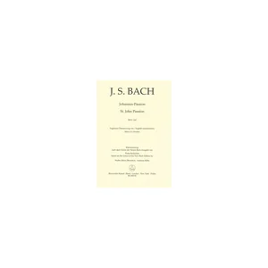 Bärenreiter Bach Johannes-Passion