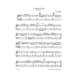 Bärenreiter Bach Leichte Klavierstücke