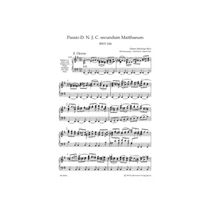 Bärenreiter Bach Matthäus-Passion