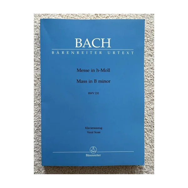 Bärenreiter Bach Messe h-Moll