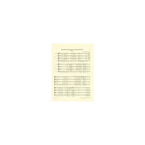 Bärenreiter Bach Motetten BWV 225-230