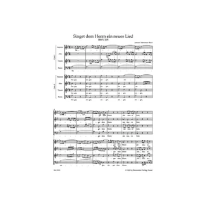 Bärenreiter Bach Motetten BWV 225-230