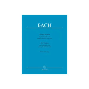 Bärenreiter Bach Suiten BWV1007-1012 Viola
