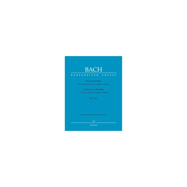 Bärenreiter Bach Violinkonzert BWV 1042