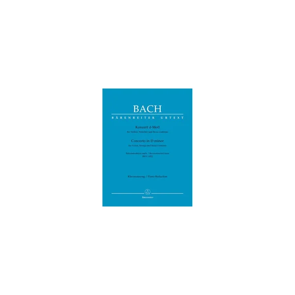 Bärenreiter Bach Violinkonzert BWV 1052