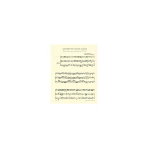 Bärenreiter Bach Violinkonzert BWV 1052