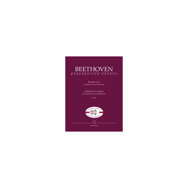 Bärenreiter Beethoven Cellosonate op 69
