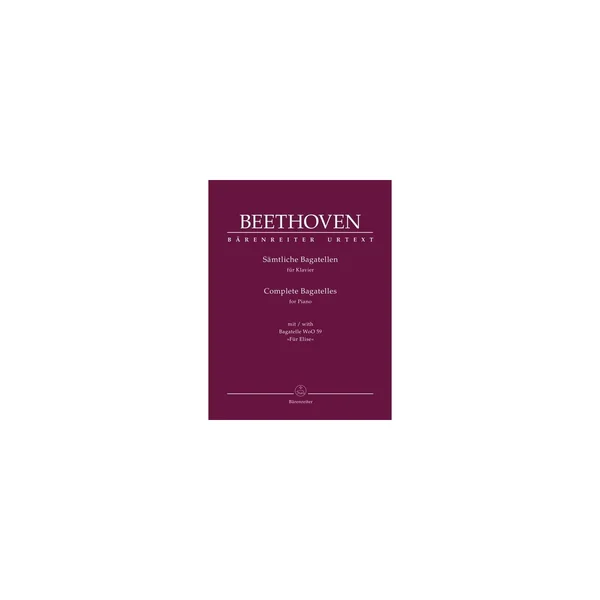 Bärenreiter Beethoven Sämtliche Bagatellen