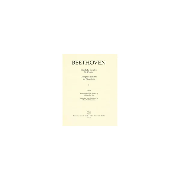 Bärenreiter Beethoven Sämtliche Sonaten I
