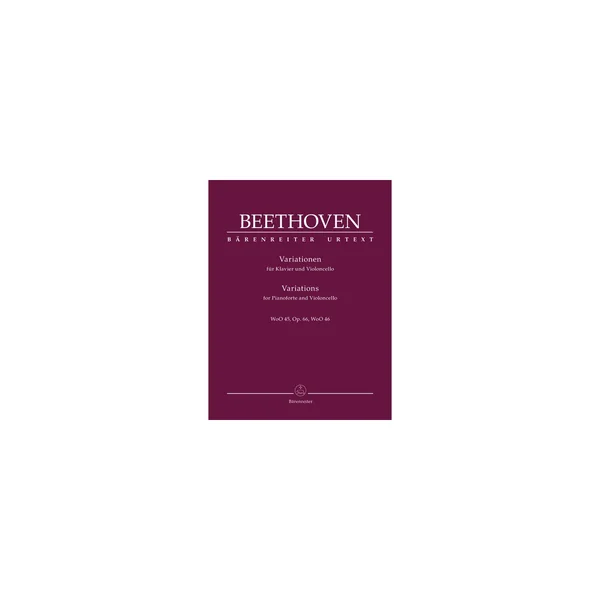 Bärenreiter Beethoven Variationen Cello