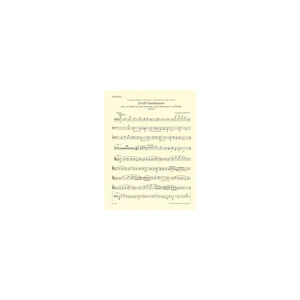 Bärenreiter Beethoven Variationen Cello