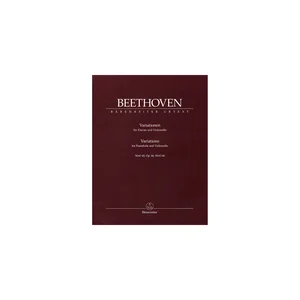 Bärenreiter Beethoven Variationen Cello