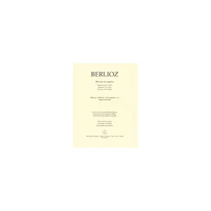 Bärenreiter Berlioz Rêverie et caprice