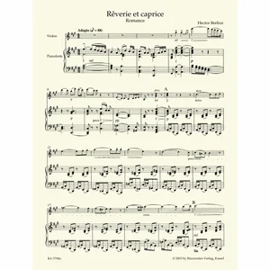 Bärenreiter Berlioz Rêverie et caprice