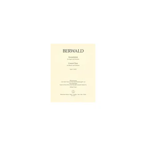 Bärenreiter Berwald Konzertstück op. 2