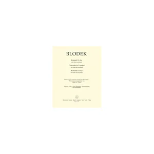 Bärenreiter Blodek Flötenkonzert D-Dur