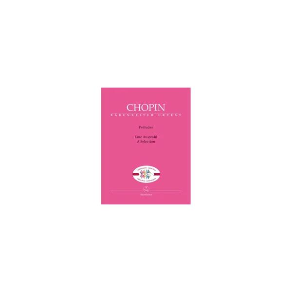 Bärenreiter Chopin Preludes Auswahl