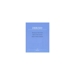 Bärenreiter Debussy Werke Violine