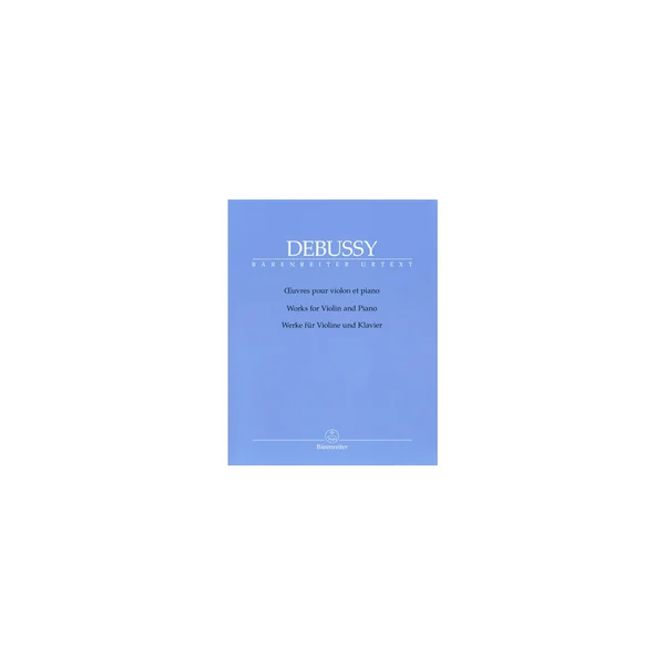Bärenreiter Debussy Werke Violine