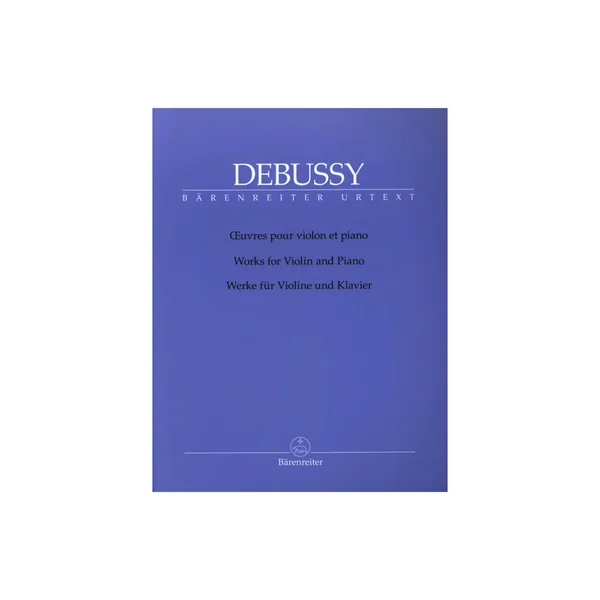 Bärenreiter Debussy Werke Violine