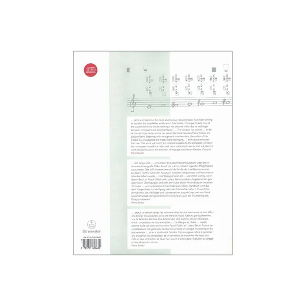 Bärenreiter Die Spieltechnik des Fagotts