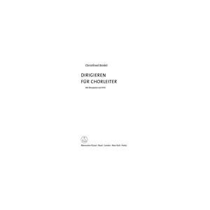 Bärenreiter Dirigieren für Chorleiter