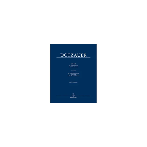 Bärenreiter Dotzauer Etüden Cello