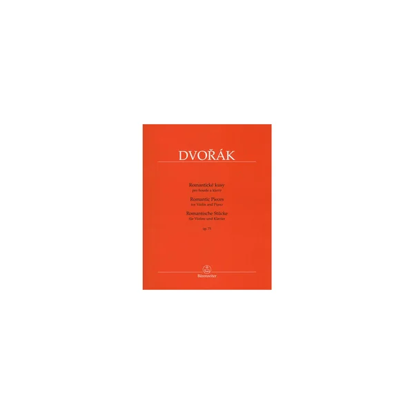 Bärenreiter Dvorák Romantische Stücke