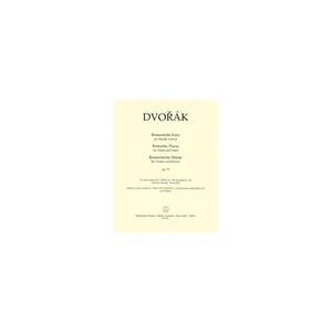 Bärenreiter Dvorák Romantische Stücke