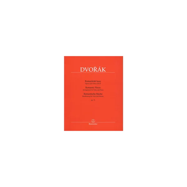 Bärenreiter Dvorák Romantische Stücke
