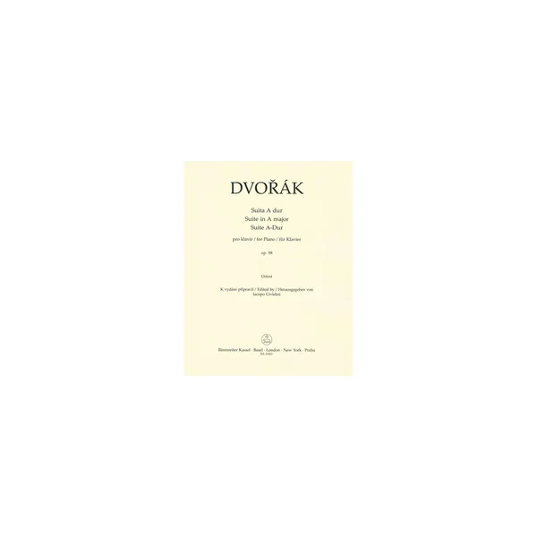 Bärenreiter Dvorák Suite A-Dur op. 98