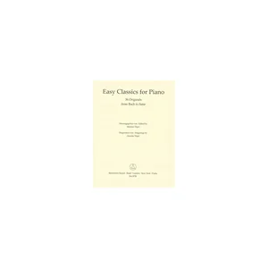 Bärenreiter Easy Classics for Piano