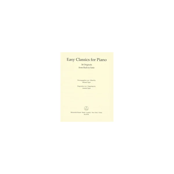 Bärenreiter Easy Classics for Piano