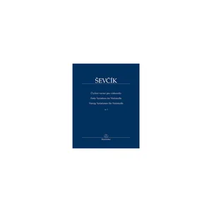 Bärenreiter Ševcík Variationen op.3 Cello