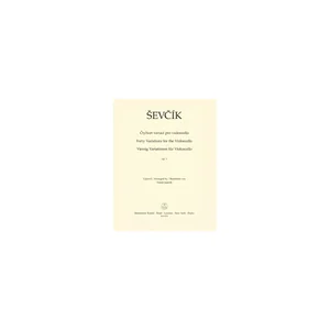 Bärenreiter Ševcík Variationen op.3 Cello