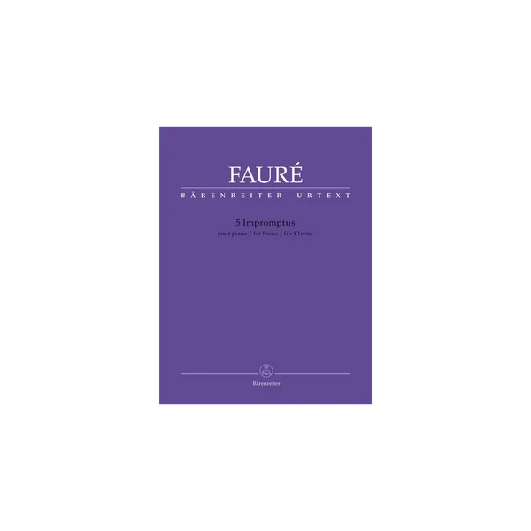 Bärenreiter Fauré 5 Impromptus