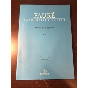 Bärenreiter Fauré Messe de Requiem