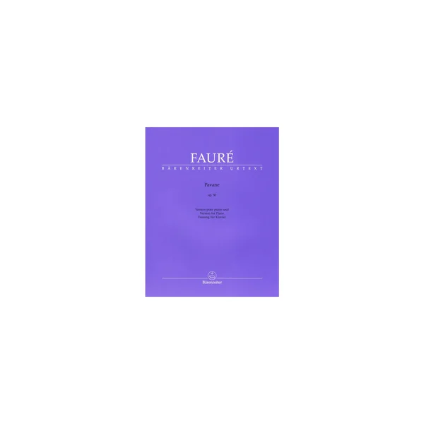 Bärenreiter Fauré Pavane Piano