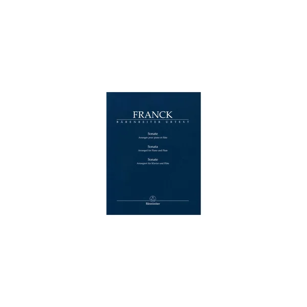 Bärenreiter Franck Sonate Flöte