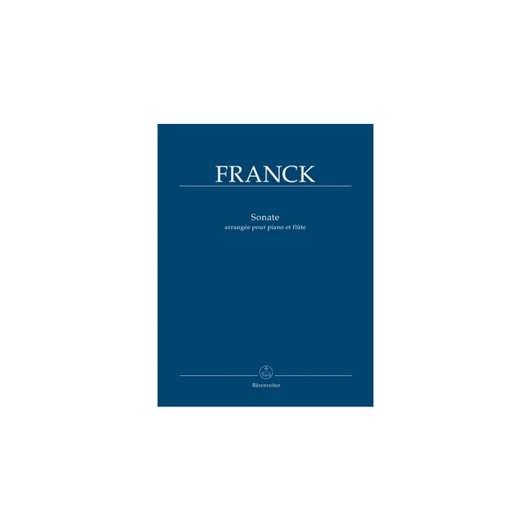 Bärenreiter Franck Sonate Flöte