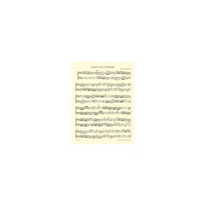 Bärenreiter Gabrielli Werke für Cello