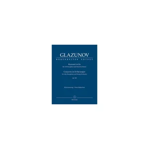 Bärenreiter Glasunow Konzert op.109