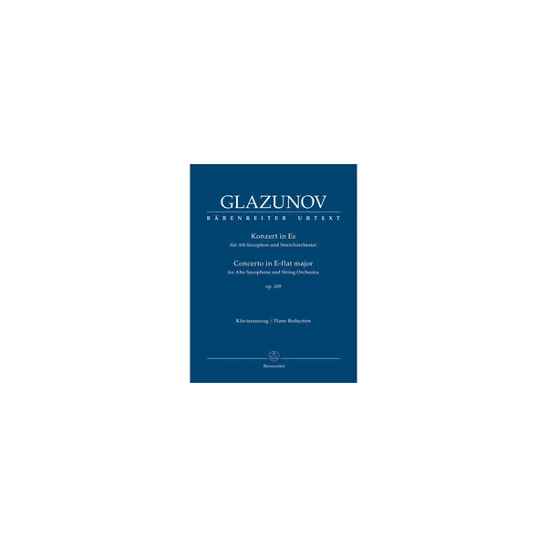 Bärenreiter Glasunow Konzert op.109