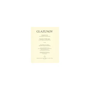 Bärenreiter Glasunow Konzert op.109