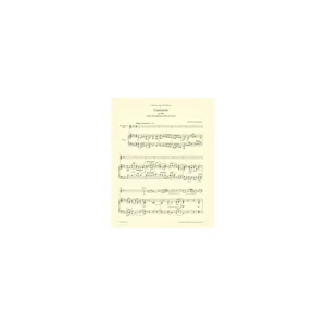 Bärenreiter Glasunow Konzert op.109