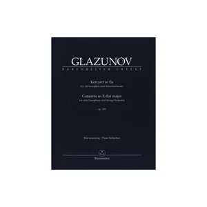 Bärenreiter Glasunow Konzert op.109