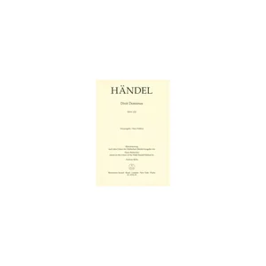 Bärenreiter Händel Dixit Dominus